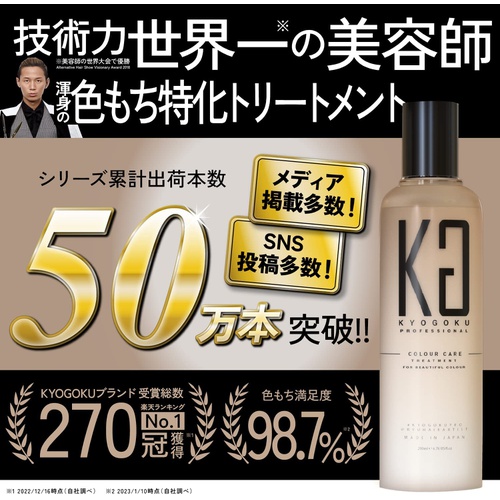  Kyogoku Professional 컬러 케어 트리트먼트 200ml