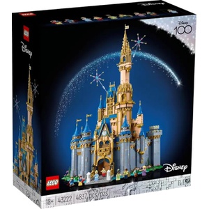 LEGO 디즈니 캐슬 43222 신데렐라 성 장난감 블록 
