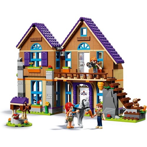  LEGO 프렌즈 미아의 동물 사이 좋은 하우스 41369 블록 장난감