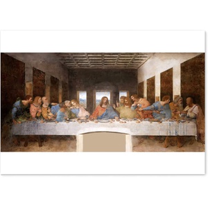 레오나르도 다빈치 최후의 만찬 A2사이즈 포스터 인테리어 벽지용 아트 벽지 포스터