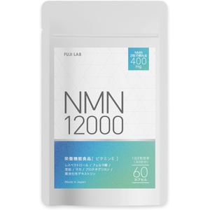 FUJILAB NMN 12000mg 보충제 고순도 99.9% 60캡슐