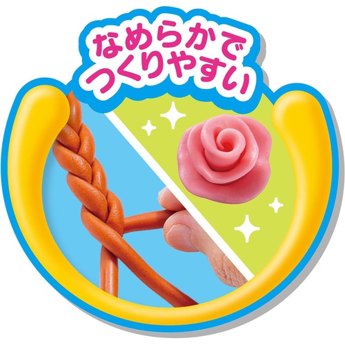  AGATSUMA Do! 쫀득쫀득 부드러운 쌀 반죽 12색 클레이 아트 장난감