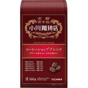 오가와커피점 블렌드 콩 160g × 3개