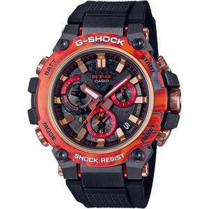 [카시오] 손목시계 G -Shock 【국내 정품】블루투스 탑재 전파 솔라 G -SHOCK 40th Anniversary Flare Red MT -G MTG -B3000FR -1AJ