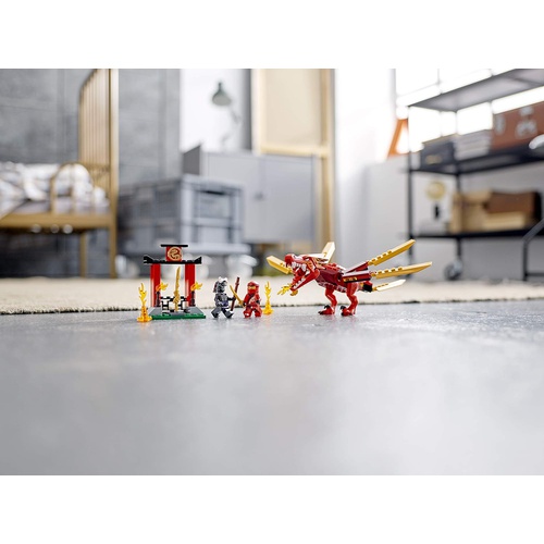  LEGO 닌자고 카이의 파이어 드래곤 71701 블록 장난감