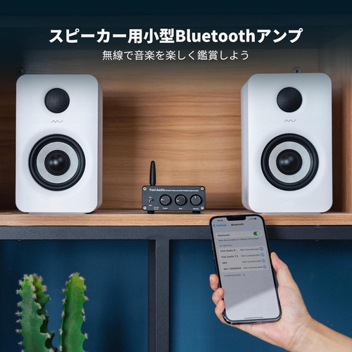  Fosi Audio BT20A Bluetooth 5.0 파워 앰프 2.0CH 스테레오 오디오