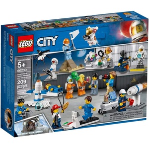 LEGO 시티 미니 피규어 세트 우주 탐사대와 개발자들 60230 블록 장난감