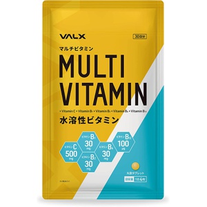 VALX 멀티 수용성 비타민 120알 서플리먼트 