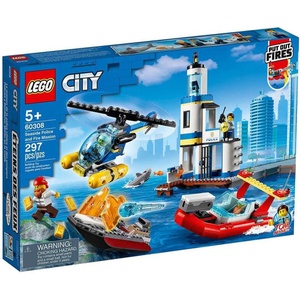 LEGO City Seaside and Fire Mission 60308 블록 장난감 