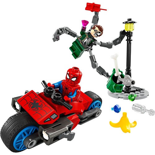  LEGO 슈퍼 히어로즈 스파이더맨과 닥터 옥토퍼스의 오토바이 체이스 76275