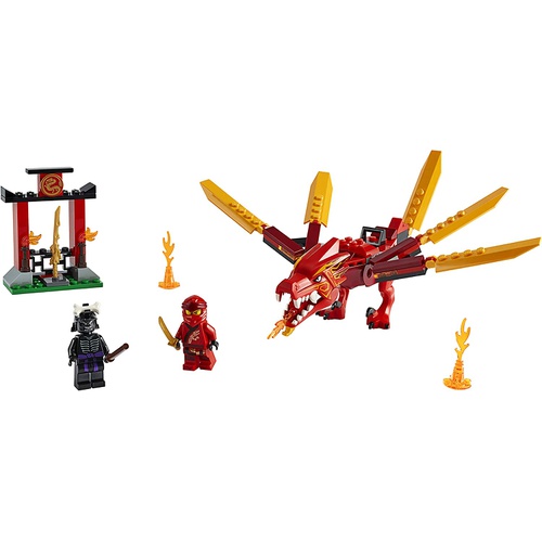  LEGO 닌자고 카이의 파이어 드래곤 71701 블록 장난감