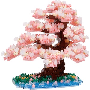 Kawada 나노블록 왕벚나무 990피스15×14.2×13.5cm 인테리어