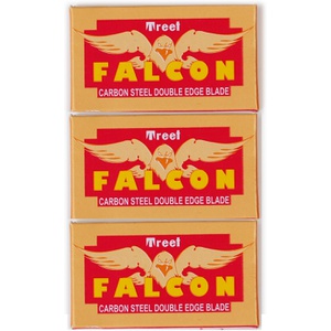 Treet FALCON CARBON STEEL DOUBLE EDGE BLADE 트리트 팔콘 양날 교체날 30장