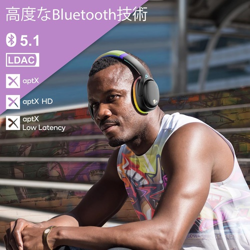  Ankbit 무선 블루투스 헤드폰 하이브리드 액티브 노이즈 캔슬링 Bluetooth 5.1