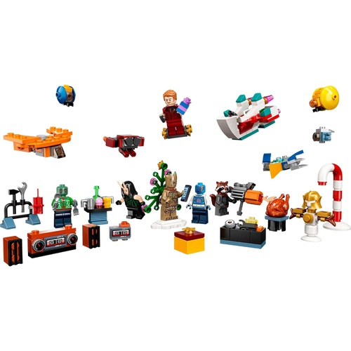  LEGO 슈퍼 히어로즈 마블 가디언즈 오브 갤럭시 어드벤트 캘린더 76231 장난감 블록