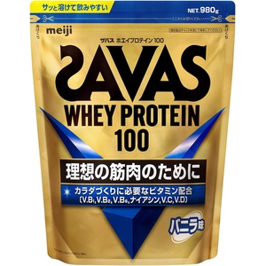 SAVAS 유청 단백질 100 바닐라 맛 1,050g