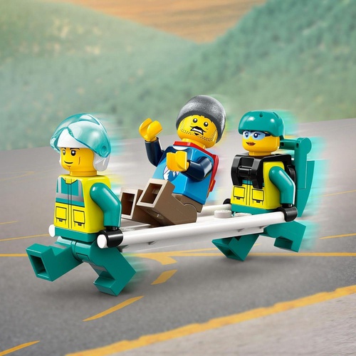  LEGO 시티 구급 구조 헬리콥터 장난감 완구 60405