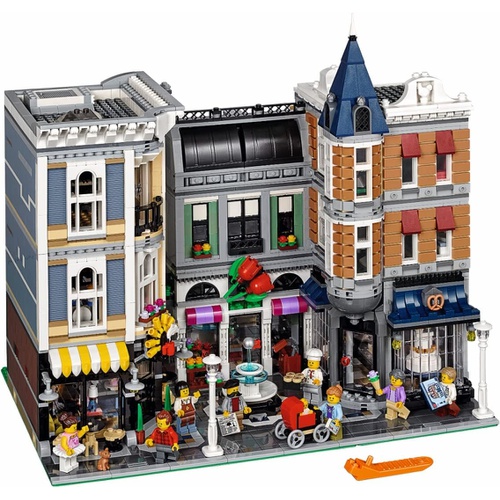  Lego Assembly Square Creator 10255 블록 장난감