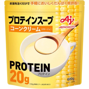 아지노모토 단백질 수프 콘크림 600g 단백질 20g whey protein