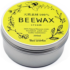 Bee works 천연 소재 100% 밀랍 왁스 BEEWAX 200ml
