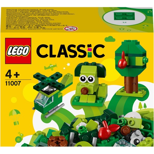  LEGO 클래식 녹색 아이디어 박스 11007 블록 장난감