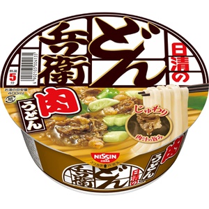닛신식품 돈베에 고기우동 87g 12개 일본 컵우동 