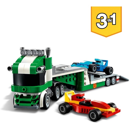  LEGO 크리에이터 레이스카 수송 트럭 31113 장난감 블록