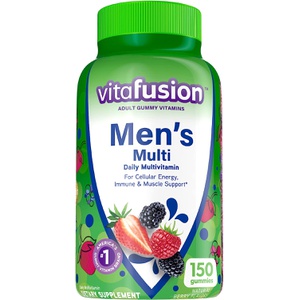 Vita Fusion 남성용 종합 멀티 비타민 내추럴 베리맛 150개입