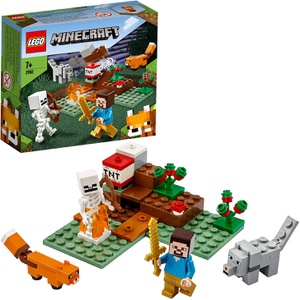 LEGO 마인크래프트 타이거의 모험 21162 블록 장난감 