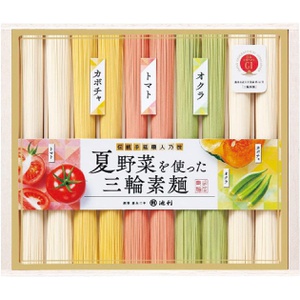 이케사토시 이케리 나쓰야채 베이스 미와소면  50gx10다발 일본 국수