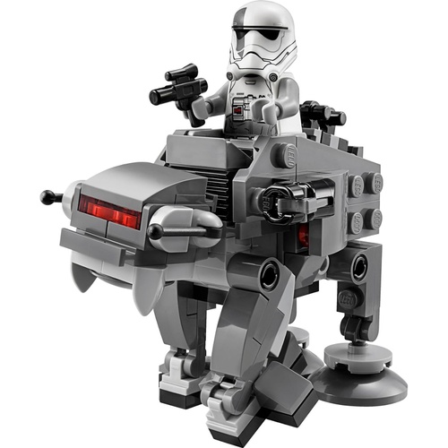  LEGO 스타워즈 스키 스피더 vs 퍼스트 오더 워커 마이크로 파이터 75195 장난감 블록