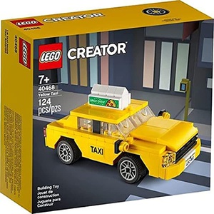 LEGO 크리에이터 옐로우 택시 40468 블록 장난감