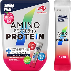 AMINO PROTEIN 아미노산 카시스 맛 10개입 아미노산 BCAA EAA 유청 단백질 