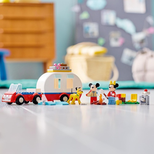  LEGO 미키&프렌즈 미키와 미니의 설레는 캠핑 10777 장난감 블럭 