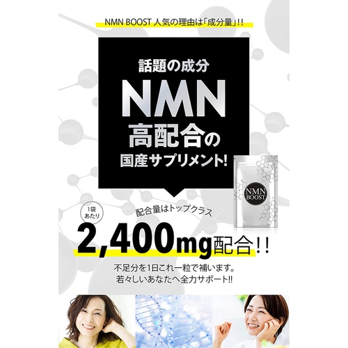  Rihaku NMN BOOST 고배합 NMN 함유 서플리먼트 30정
