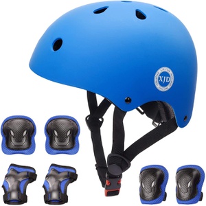 XJD 헬멧 어린이용 키즈 프로텍터 세트 경량 고강성 통기성 