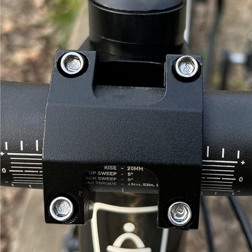 Azarxis 자전거 핸들 클램프 스템 31.8×45mm