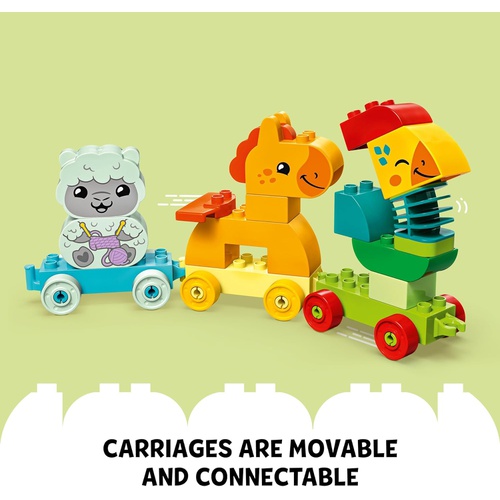  LEGO 듀프로 동물원 장난감 완구 동물 전차 전철 10412