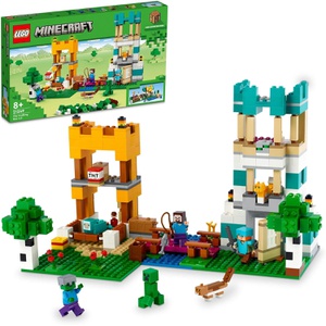 LEGO 마인크래프트 크래프트 박스4.0 21249 장난감 블록 
