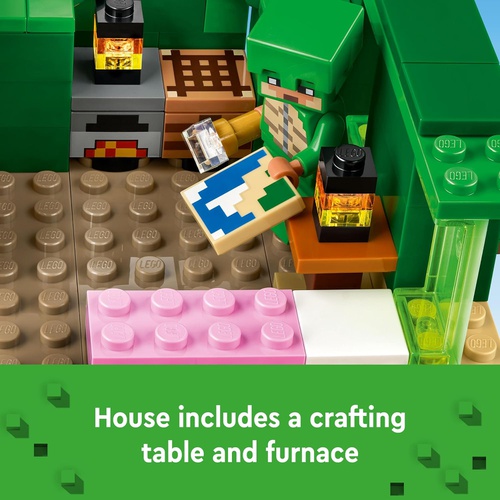  LEGO 마인크래프트 거북이의 비치하우스 장난감 완구 21254