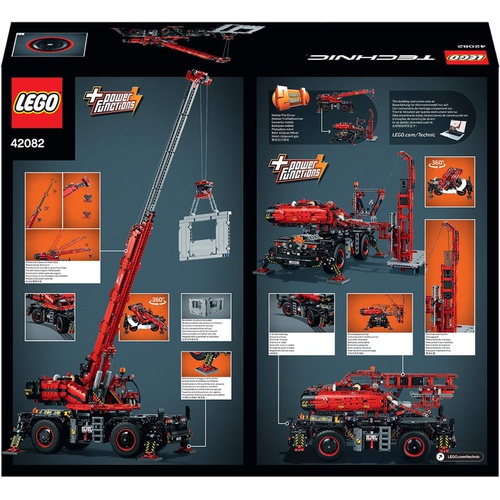  LEGO 테크닉 전지형 크레인 42082 블록 장난감 