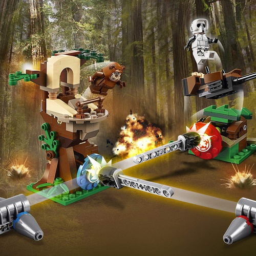  LEGO 스타워즈 액션 배틀 엔드아의 결전 75238 블록 장난감