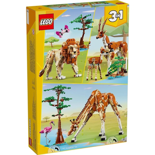  LEGO 크리에이터 사파리 동물 장난감 완구 31150