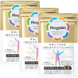 REGAIN 트리플 포스 EX 60정 3봉지 리바올 비오타민 판테틴