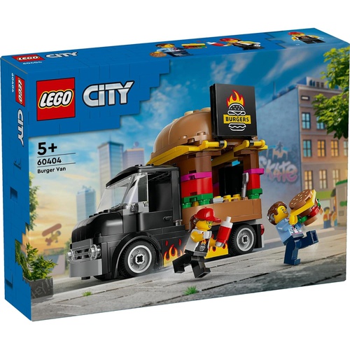  LEGO 시티 버거 트럭 장난감 완구 블록 미니카 60404