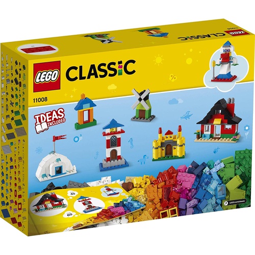  LEGO 클래식 아이디어 부품 집 세트 11008 장난감 블록