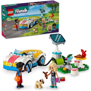LEGO 프렌즈 전기 자동차 충전소 블록 장난감 42609