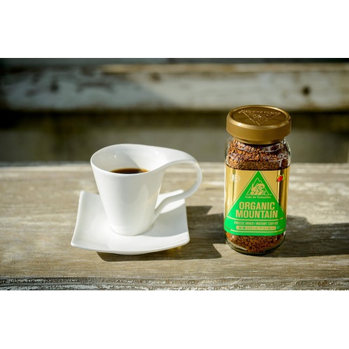  유기농 마운틴 오가닉 인스턴트 커피 100g 콜롬비아산 아라비카종 100%