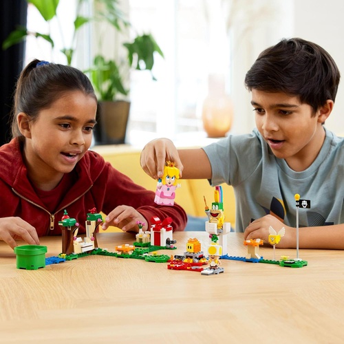  LEGO 슈퍼 마리오 레고 피치 모험의 시작 스타터 세트 71403 장난감 블록