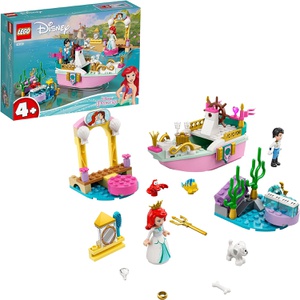 LEGO 디즈니 프린세스 아리엘의 바다 위 결혼식 43191 장난감 블록